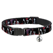Breakaway Cat Collar with Bell - Adventure Time Marceline Poses Collage Reds Cat Collars Breakaway Side Release Adventure Time