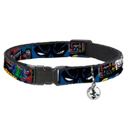 Cat Collar Breakaway - Batman & Joker Comic Strip Cat Collars Breakaway Side Release DC Comics