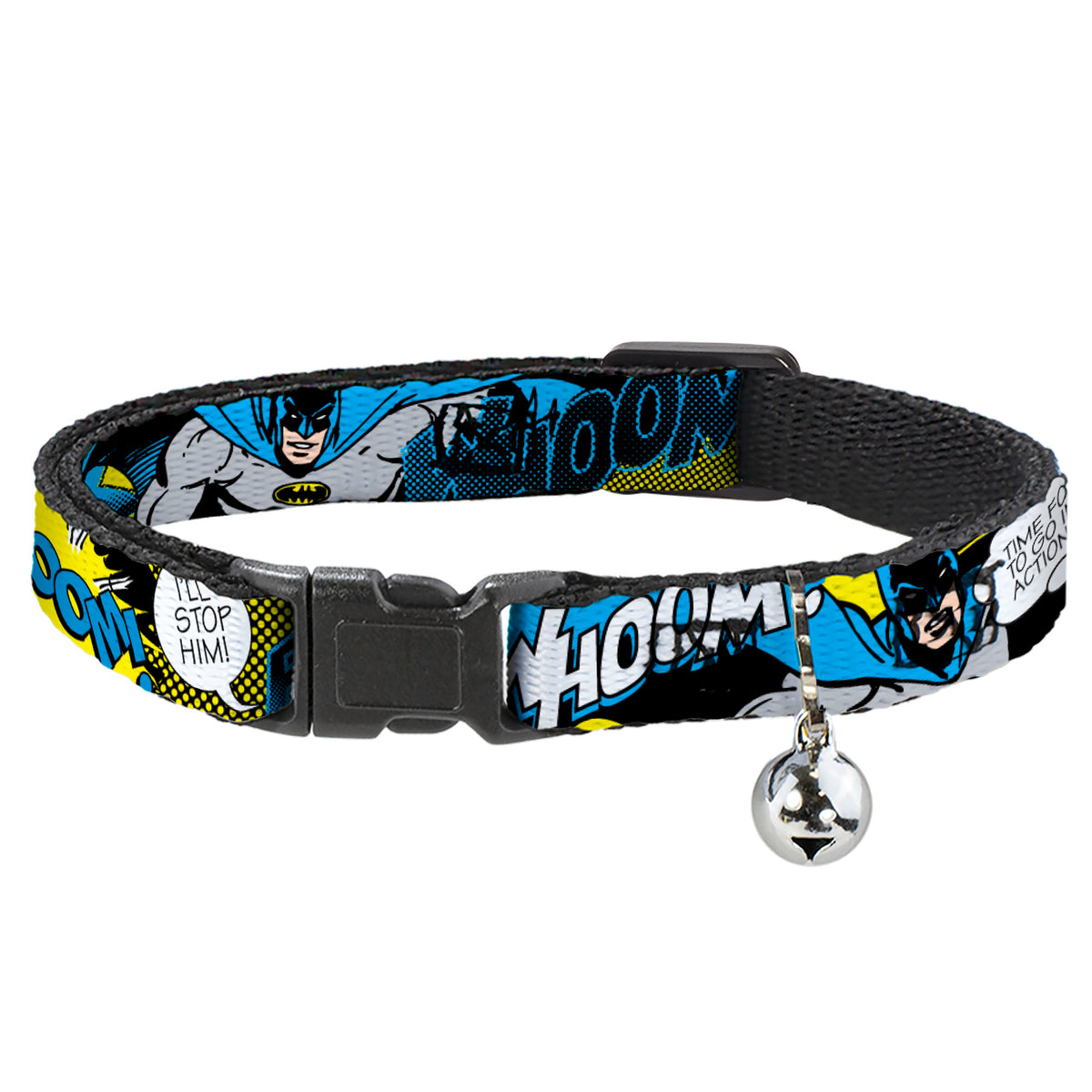 Cat Collar Breakaway - Batman Scene1 Cat Collars Breakaway Side Release DC Comics