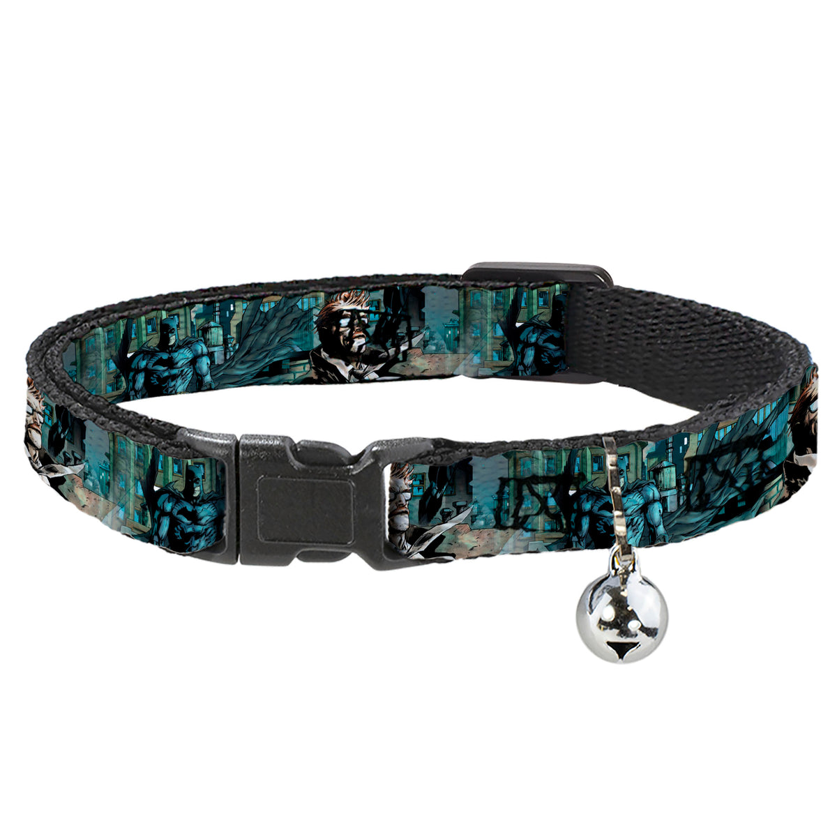 Cat Collar Breakaway - The New 52 Detective Comics Issue #1 Batman & James Gordon Scene Cat Collars Breakaway Side Release DC Comics