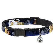 Cat Collar Breakaway - Aladdin & Jasmine Scenes Cat Collars Breakaway Side Release Disney