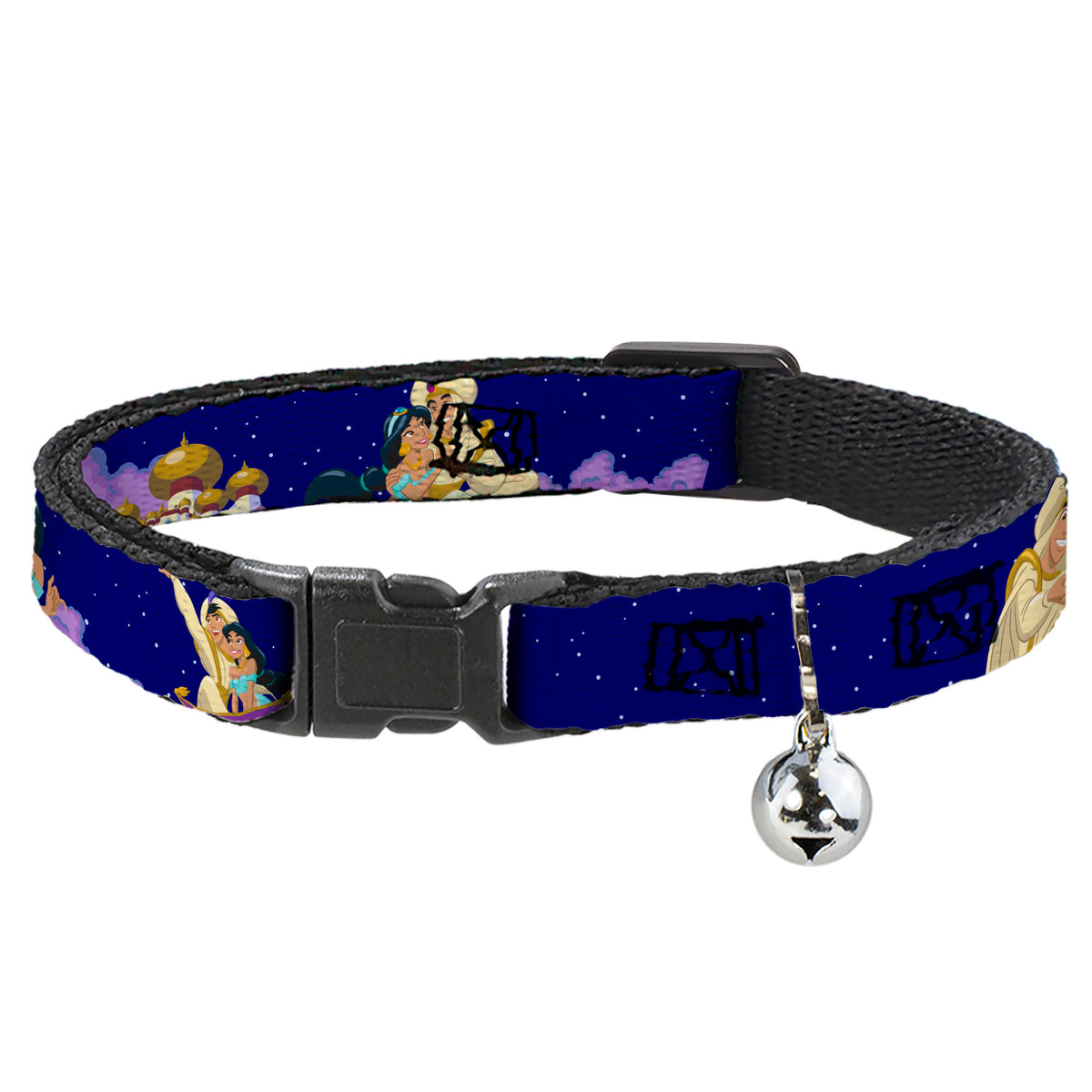 Cat Collar Breakaway - Aladdin & Jasmine Magic Carpet Ride Scenes Cat Collars Breakaway Side Release Disney