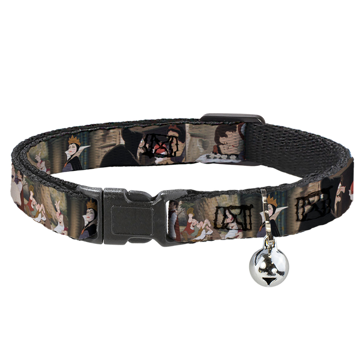 Cat Collar Breakaway - Snow White Scenes Cat Collars Breakaway Side Release Disney