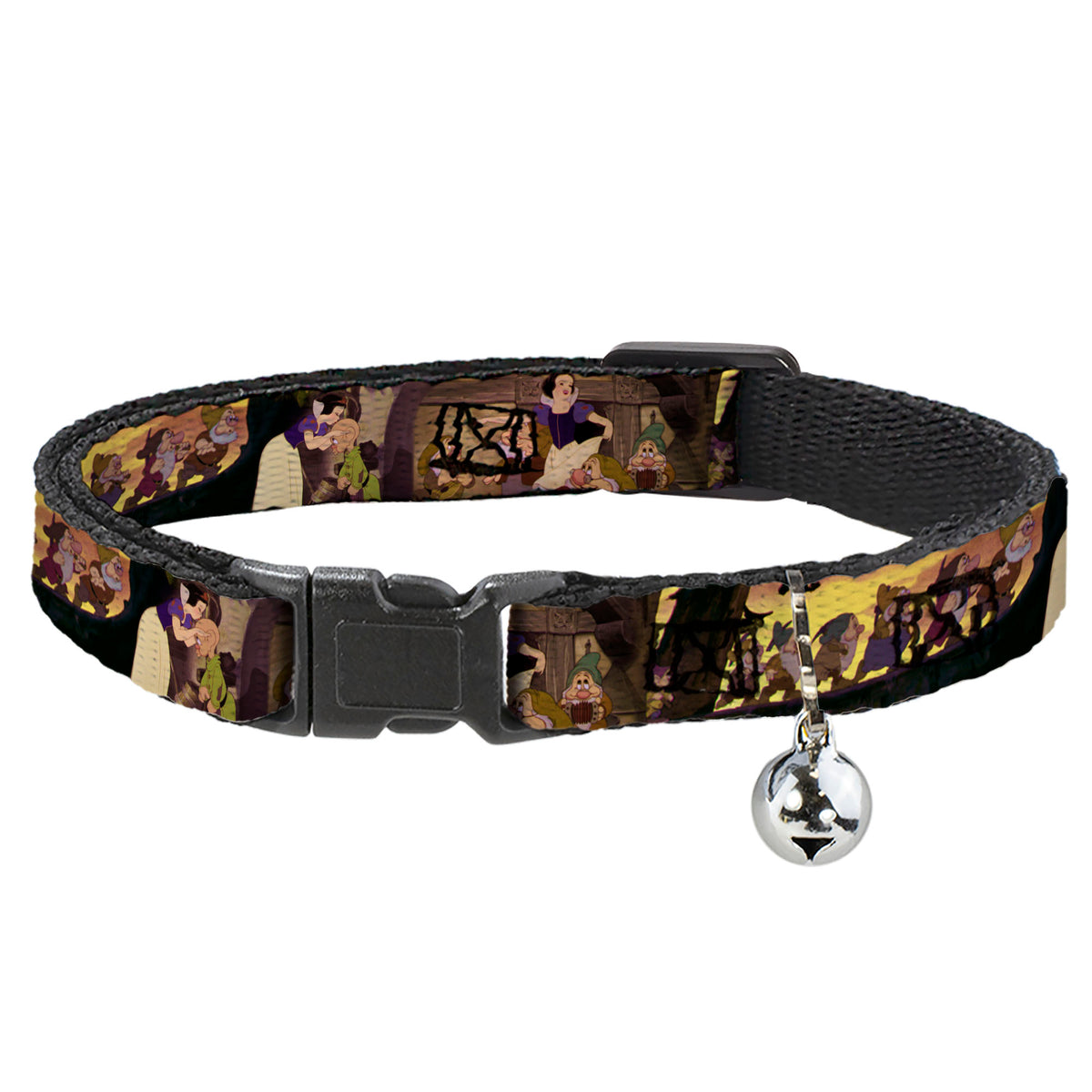 Cat Collar Breakaway - Snow White & the Seven Dwarfs Scenes Cat Collars Breakaway Side Release Disney