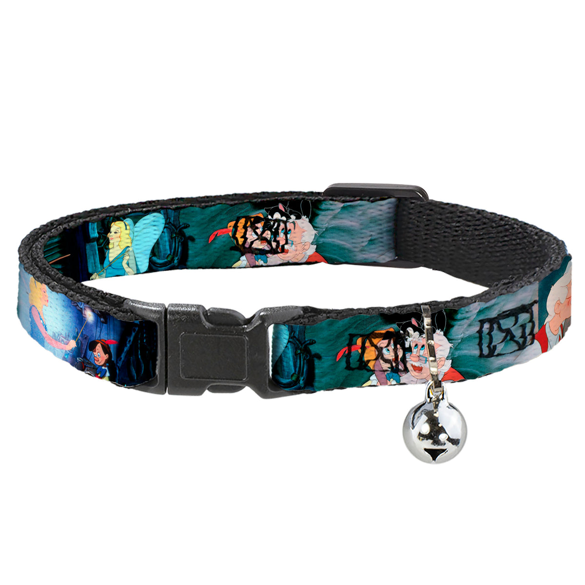 Cat Collar Breakaway - PINOCCHIO Jiminy Cricket Workshop Tools Cat Collars Breakaway Side Release Disney