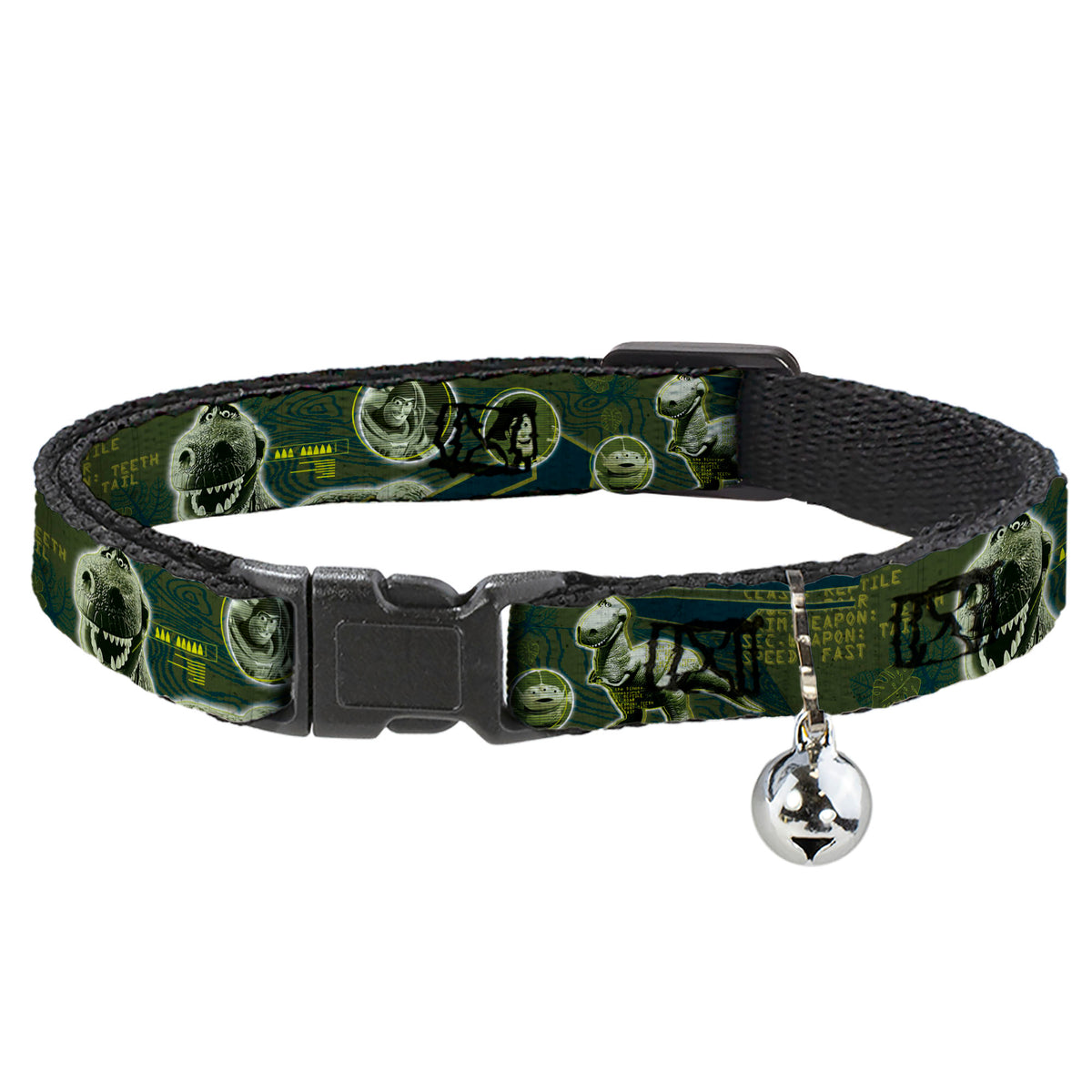 Cat Collar Breakaway - Buzz Poses Stars LIKE A BUZZ Cat Collars Breakaway Side Release Disney