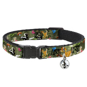 Cat Collar Breakaway - Bambi & Friends Scene Cat Collars Breakaway Side Release Disney
