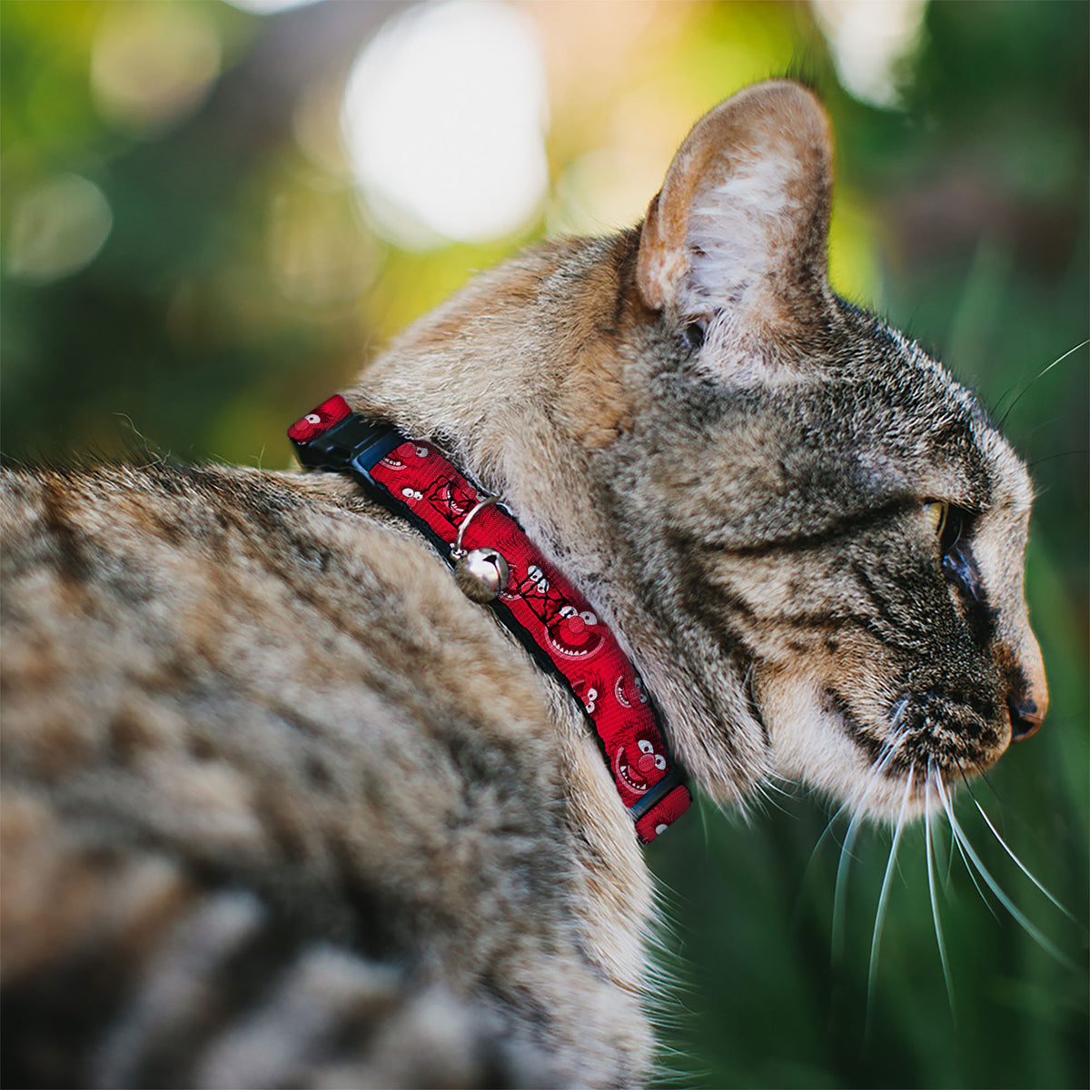 Cat Collar Breakaway - Animal Expressions Scattered Reds Cat Collars Breakaway Side Release Disney