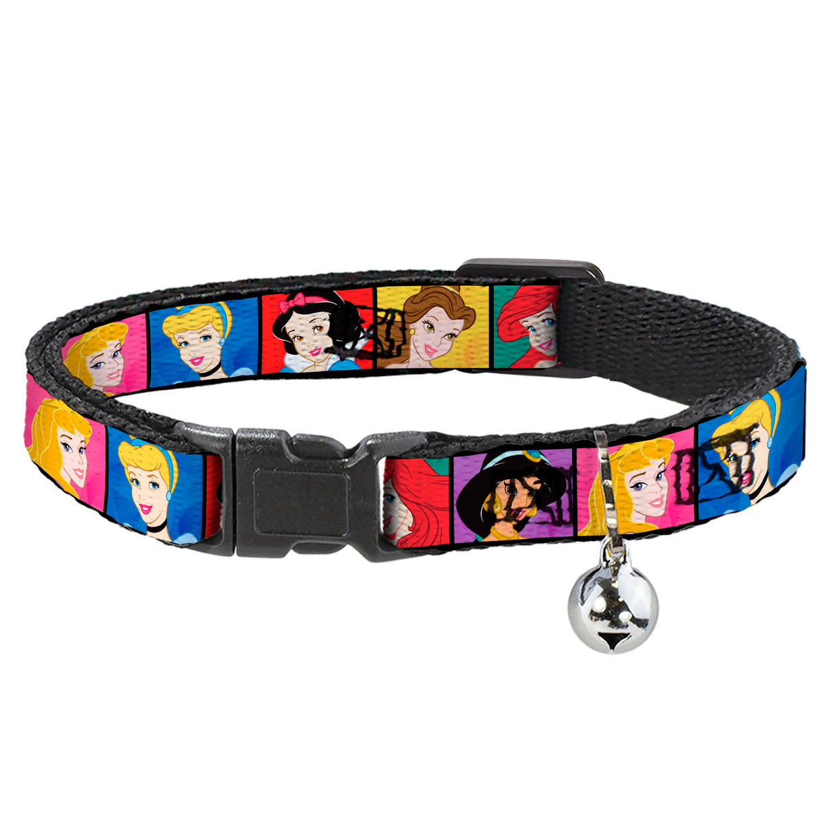 Cat Collar Breakaway - Disney Princess Blocks Cat Collars Breakaway Side Release Disney