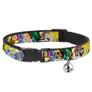 Cat Collar Breakaway - Beauty & the Beast Be Our Guest Scenes Cat Collars Breakaway Side Release Disney