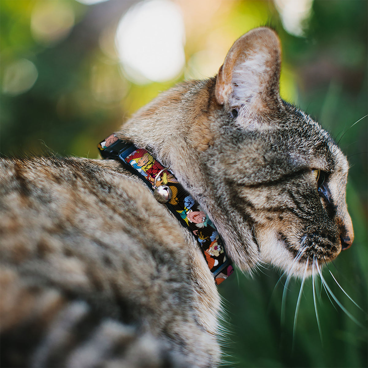 Cat Collar Breakaway - Mad Hatter's Tea Party Poses Cat Collars Breakaway Side Release Disney