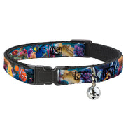 Cat Collar Breakaway - Nemo & Friends Group Cat Collars Breakaway Side Release Disney