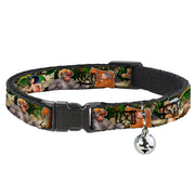 Cat Collar Breakaway - The Jungle Book I Wanna Be Like You 4-Character Scene Cat Collars Breakaway Side Release Disney