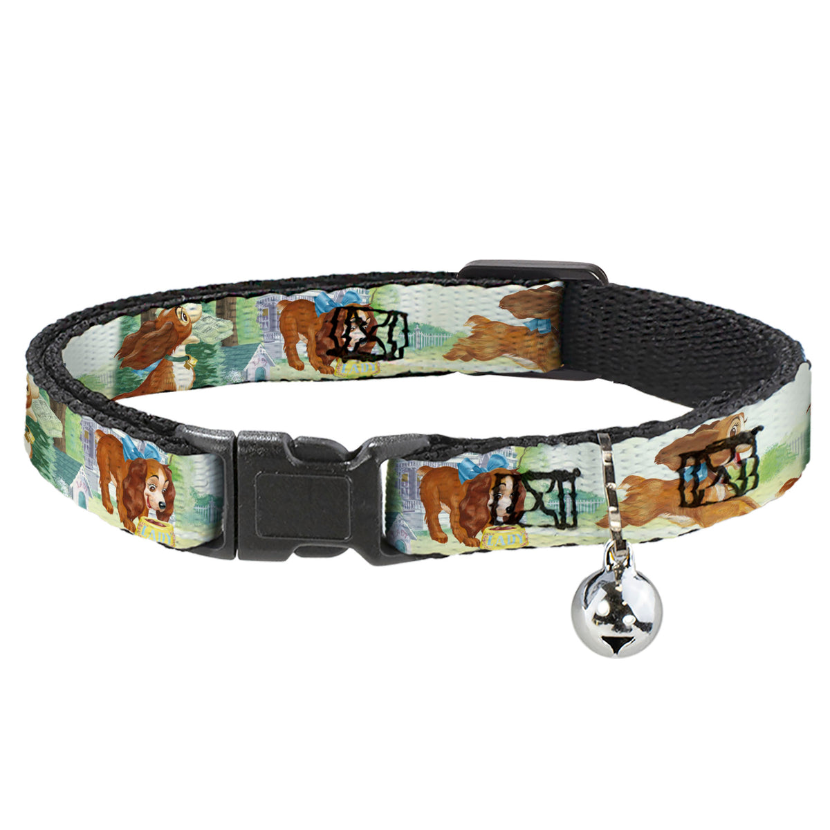 Cat Collar Breakaway - Lady 3-Scene Poses Cat Collars Breakaway Side Release Disney