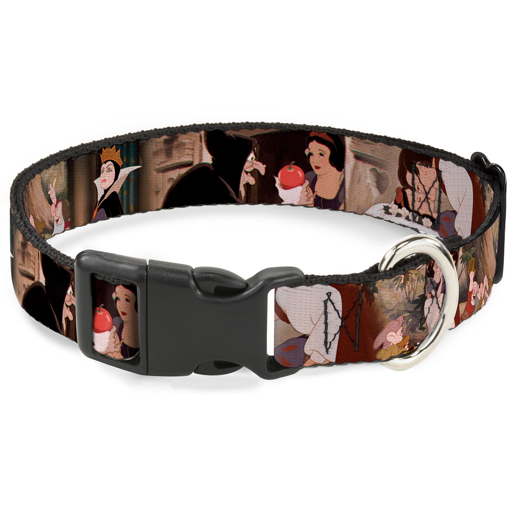 Plastic Clip Collar - Snow White Scenes Dog Collars Plastic Clip Side Release Disney