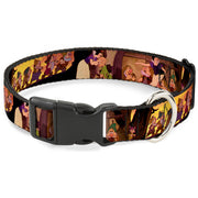 Plastic Clip Collar - Snow White & the Seven Dwarfs Scenes Dog Collars Plastic Clip Side Release Disney