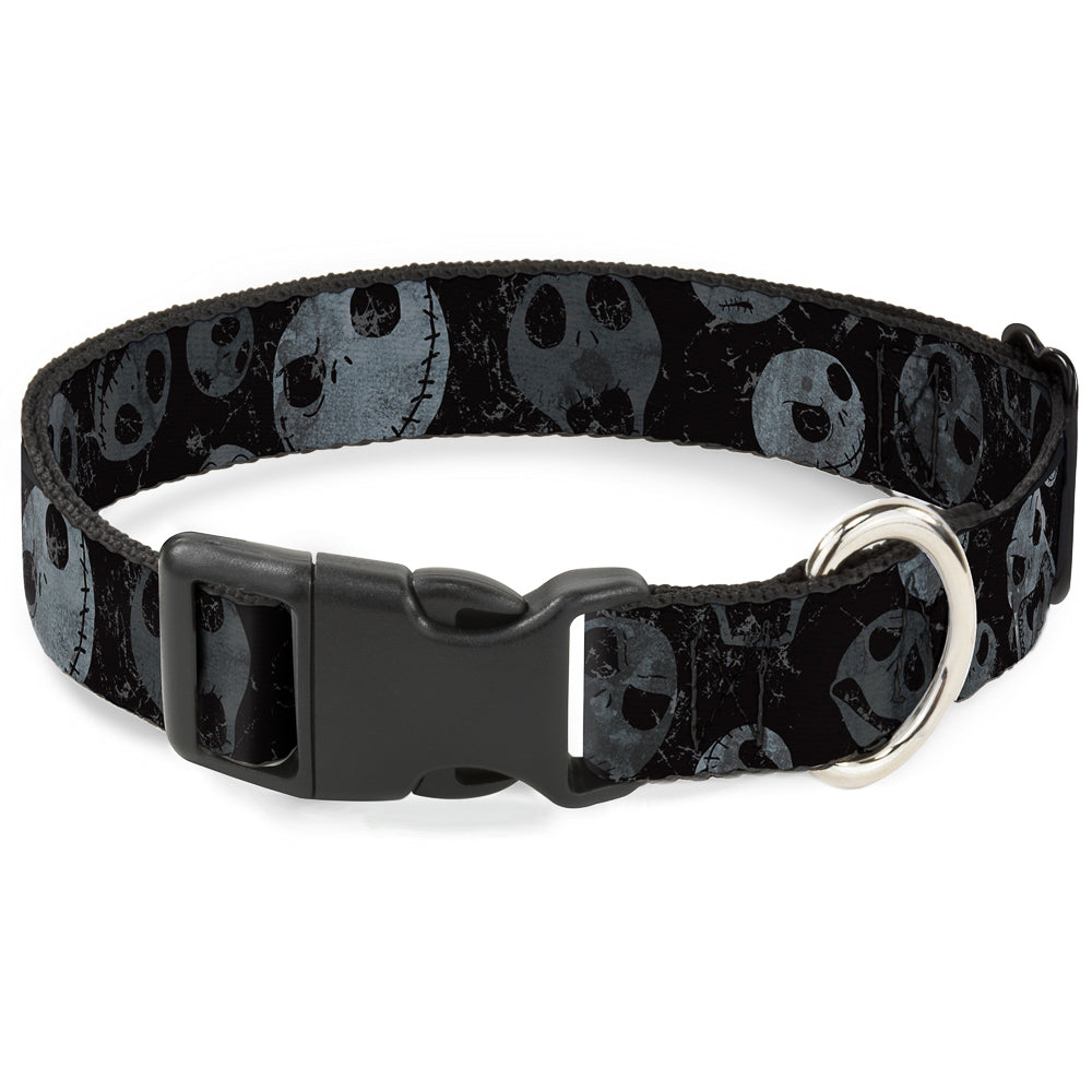 Plastic Clip Collar - NBC Jack Expressions Scattered Weathered Dog Collars Plastic Clip Side Release Disney