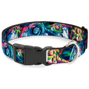 Plastic Clip Collar - Buzz Lightyear Action Poses Stacked Dog Collars Plastic Clip Side Release Disney