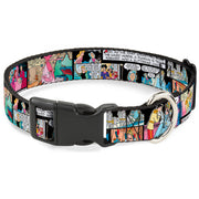 Plastic Clip Collar - Cinderella Movie Panels & Quotes Dog Collars Plastic Clip Side Release Disney