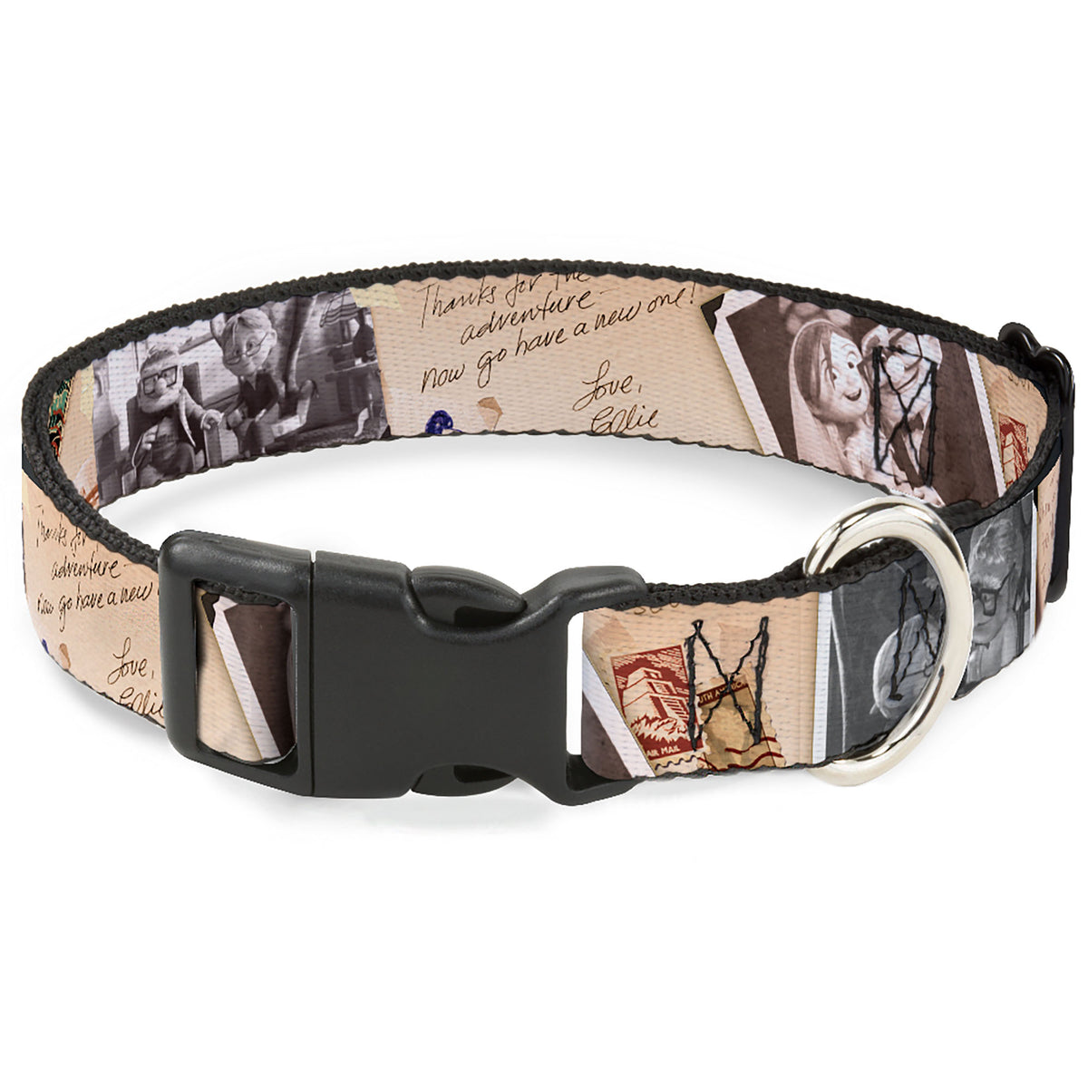 Plastic Clip Collar - Up Adventure Book Snapshots/Post Cards Dog Collars Plastic Clip Side Release Disney