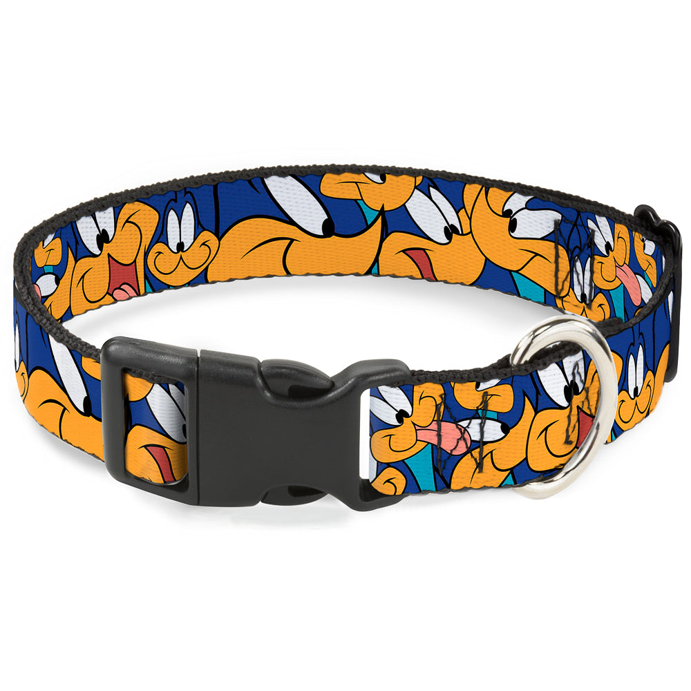 Plastic Clip Collar - Road Runner Expressions Stacked Dog Collars Plastic Clip Side Release Looney Tunes