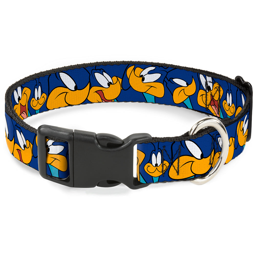 Plastic Clip Collar - Road Runner Expressions Royal Dog Collars Plastic Clip Side Release Looney Tunes