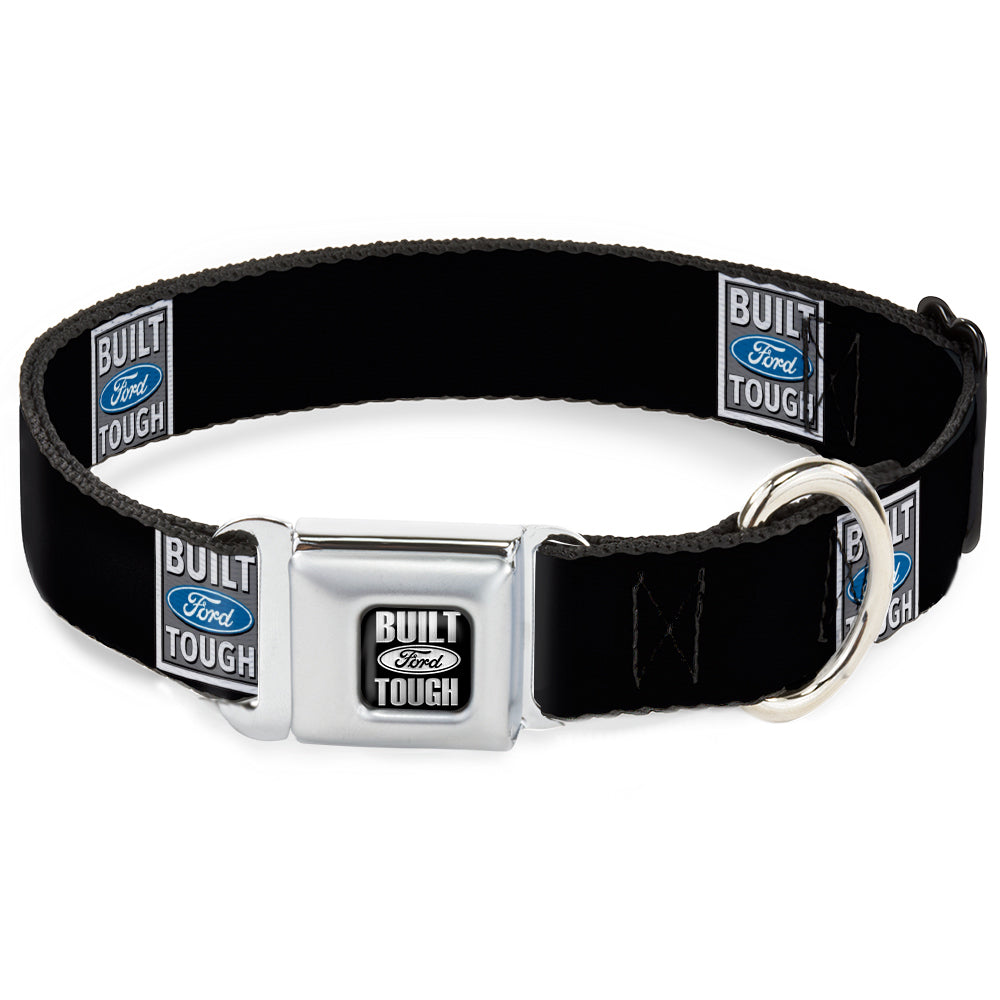 Built Ford Tough Seatbelt Buckle Collar - Built Ford Tough Logo REPEAT Dog Collars Seatbelt Buckle Ford