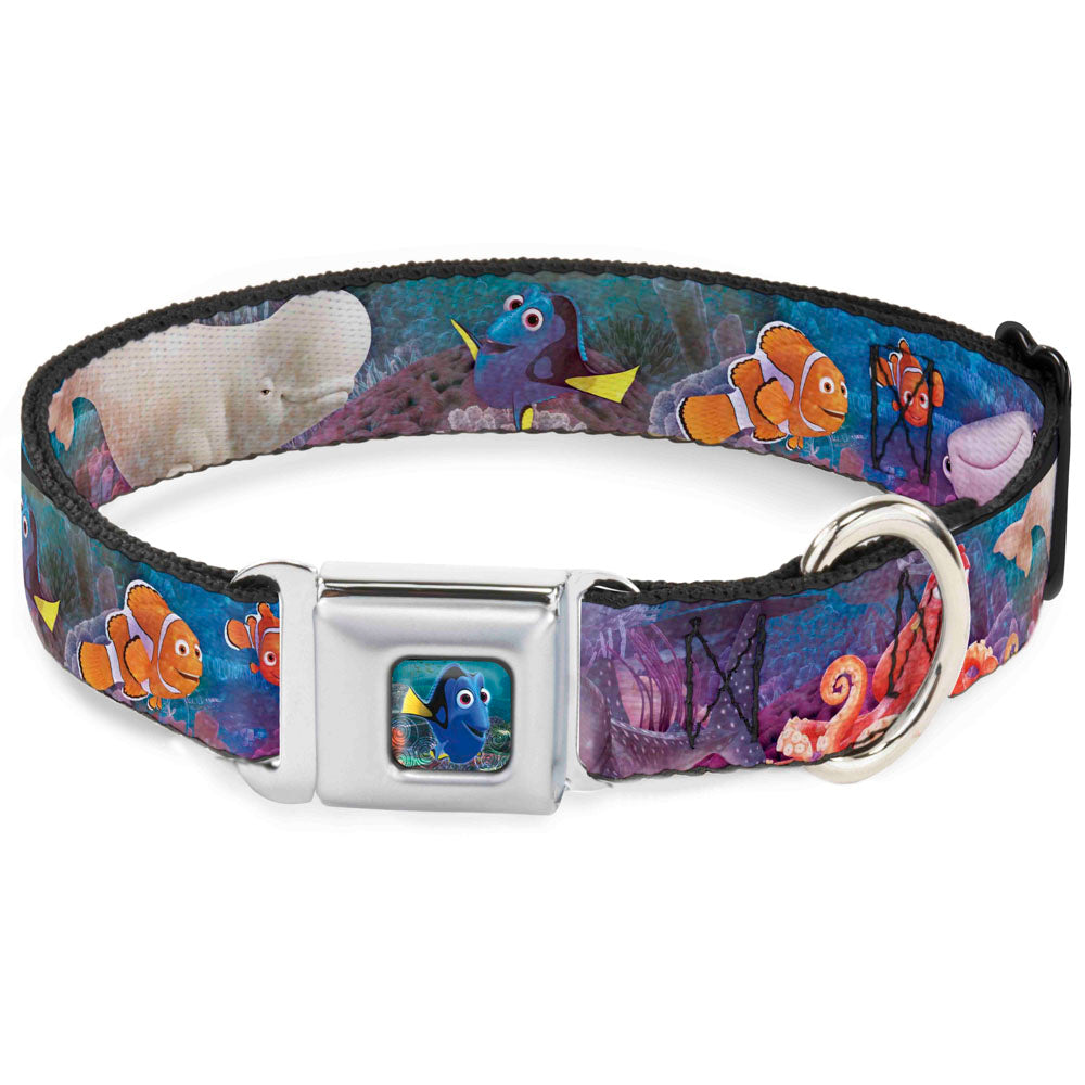 Dory Pose Seatbelt Buckle Collar - Dory & 5-Friends Under the Sea Dog Collars Seatbelt Buckle Disney