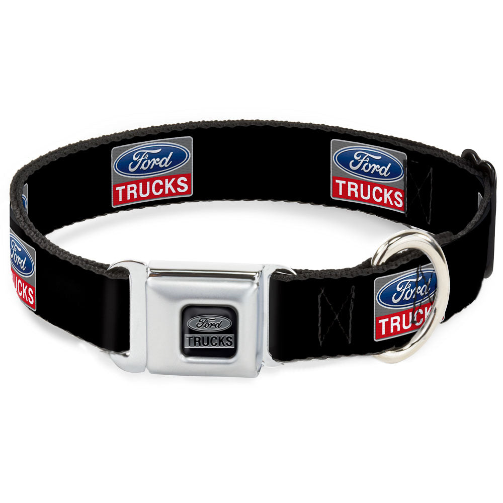 Ford Trucks Seatbelt Buckle Collar - Ford Trucks Logo REPEAT Dog Collars Seatbelt Buckle Ford