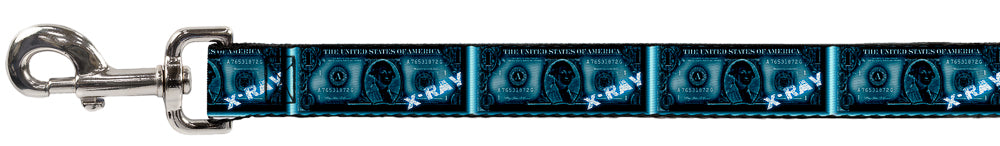 Dog Leash - $1 Bill X-Ray Dog Leashes Buckle-Down