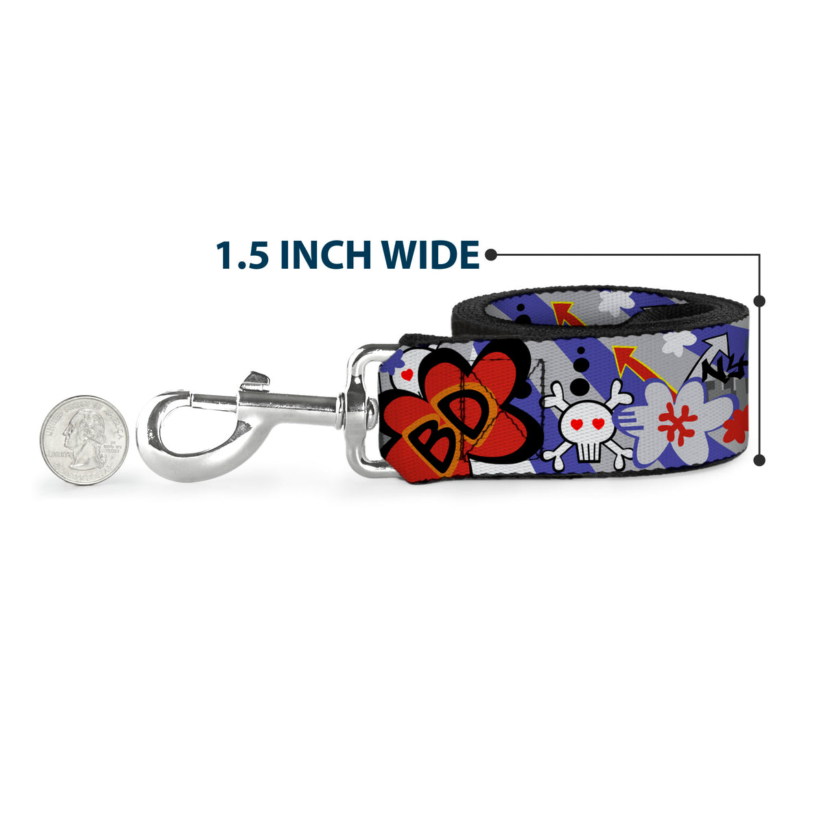 Dog Leash - BD Cartoon Dog Leashes Buckle-Down