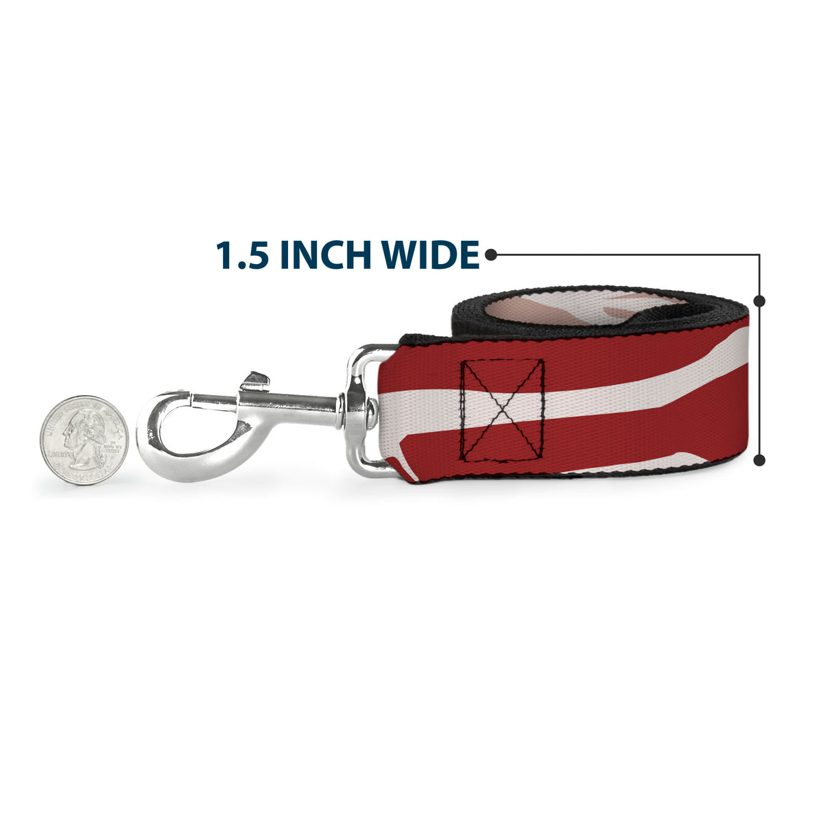 Dog Leash - Bacon CLOSE-UP Dog Leashes Buckle-Down