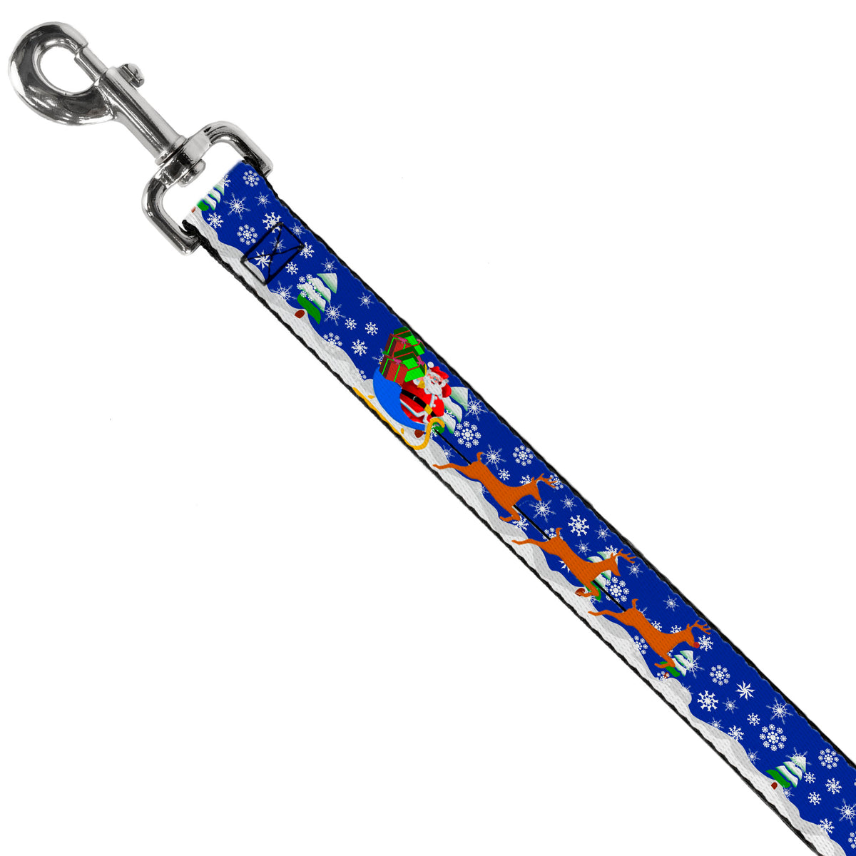 Dog Leash - Santa & Reindeers Dog Leashes Buckle-Down