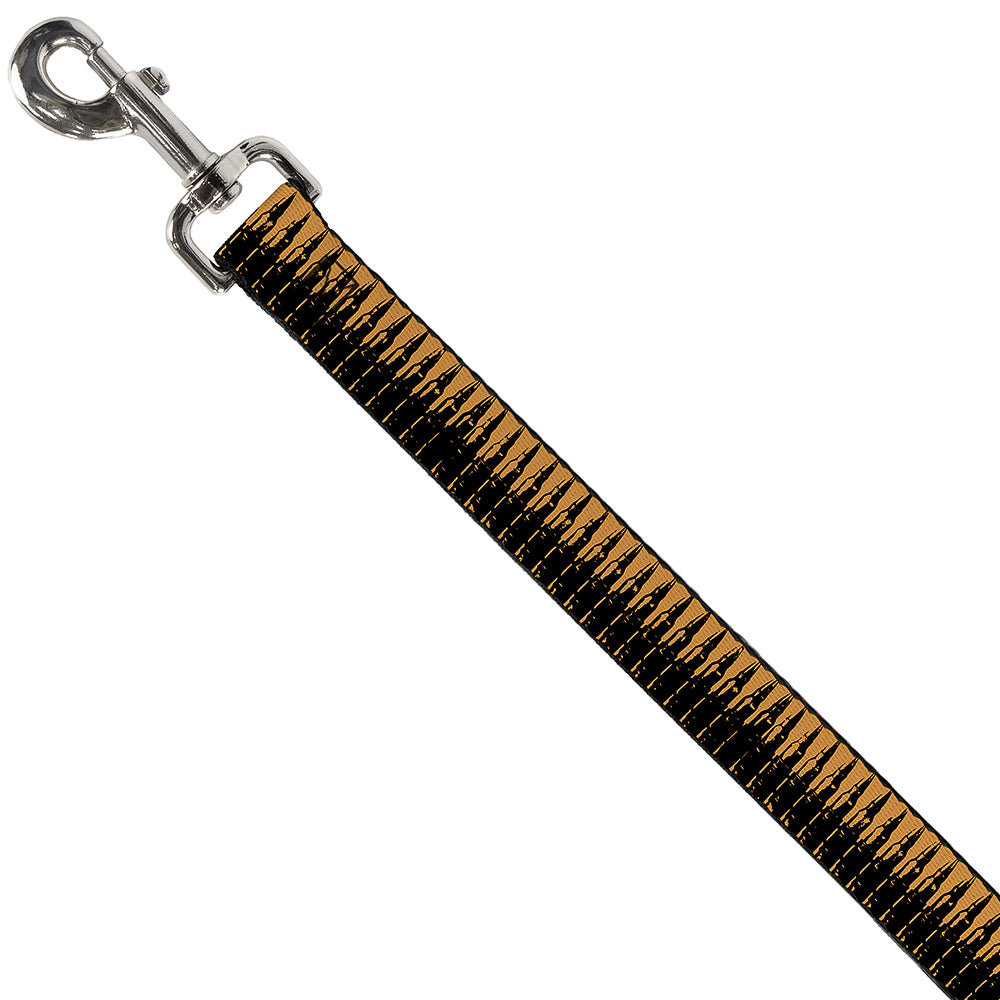 Buckle-Down Dog Leash - Bullets2 Orange/Black Dog Leashes Buckle-Down