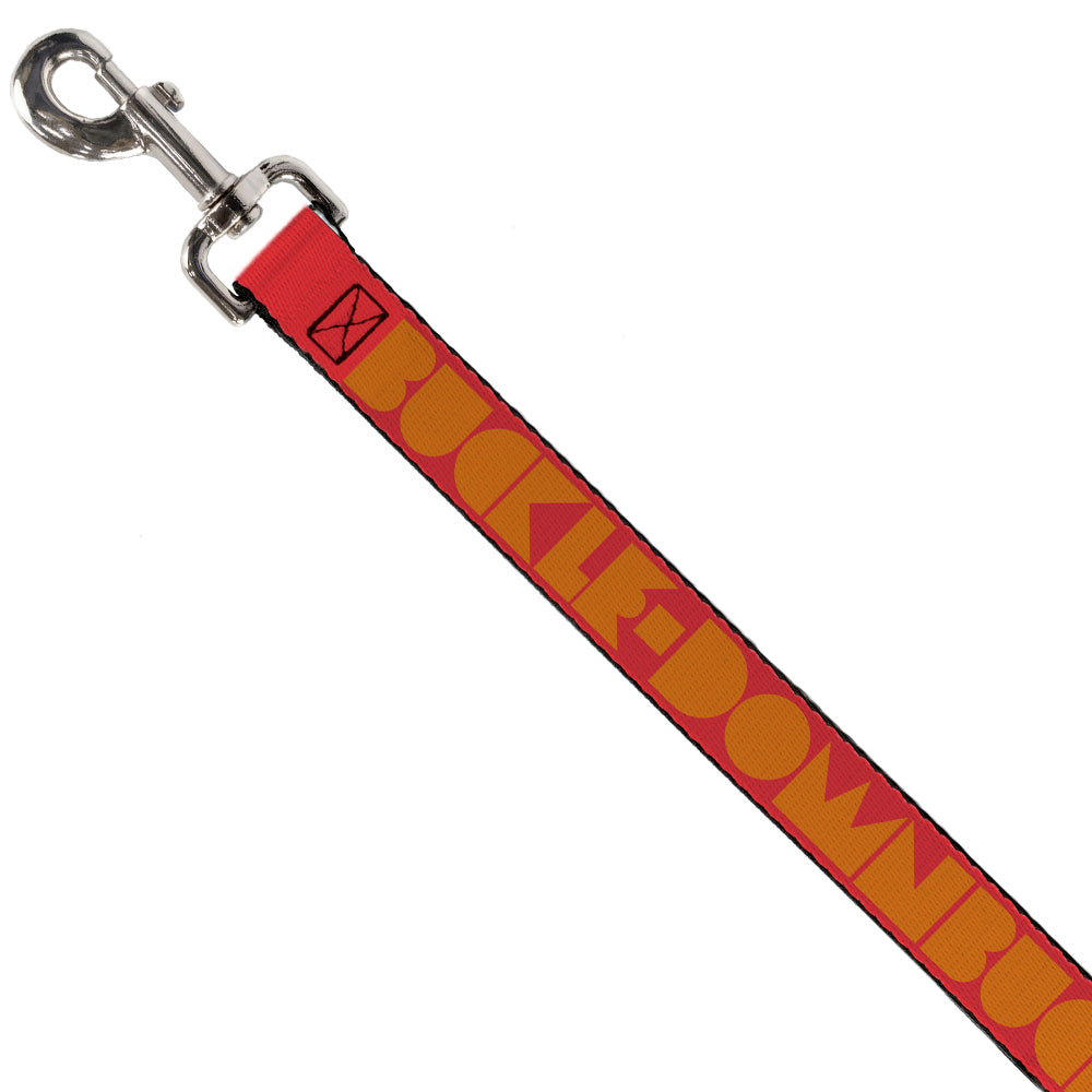 Dog Leash - BUCKLE-DOWN Shapes Red/Orange Dog Leashes Buckle-Down