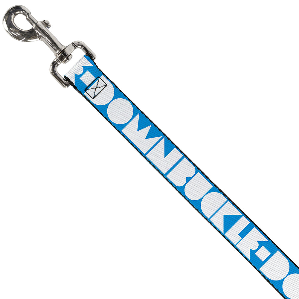 Dog Leash - BUCKLE-DOWN Shapes Turquoise/White Dog Leashes Buckle-Down