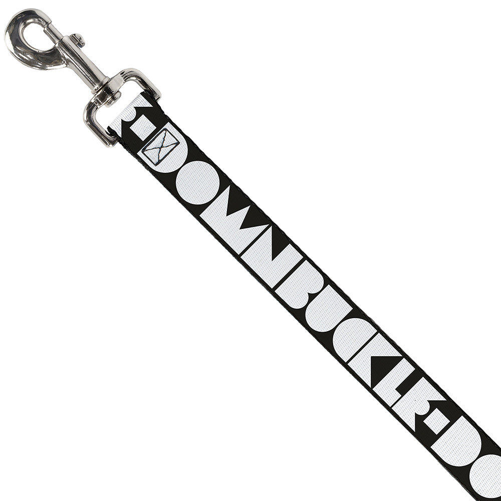 Dog Leash - BUCKLE-DOWN Shapes Black/White Dog Leashes Buckle-Down