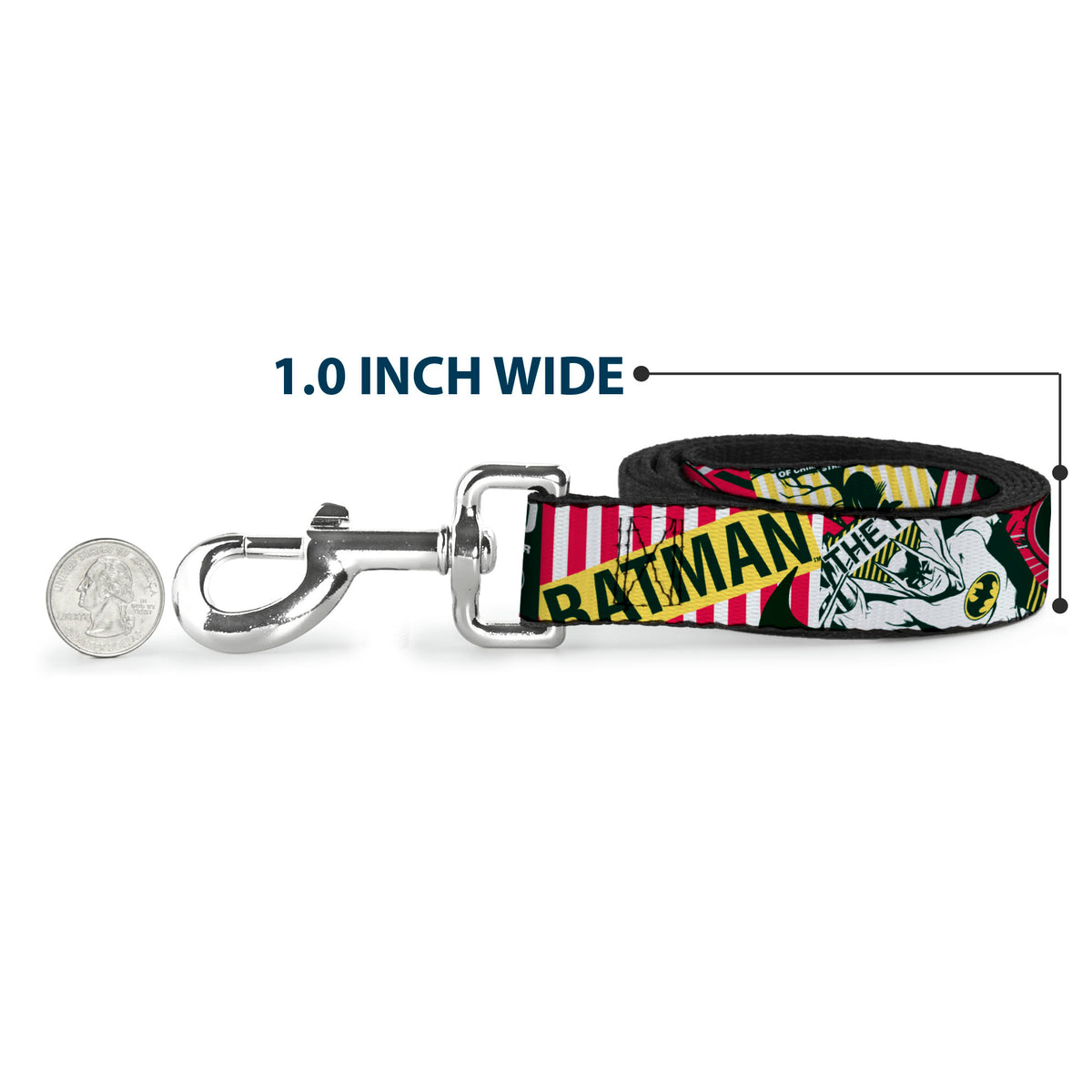 Dog Leash - Batman Caped Crusader Dog Leashes DC Comics