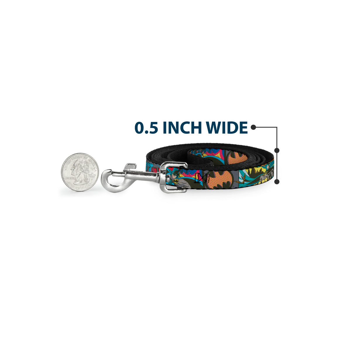 Dog Leash - Batman Dark Knight Dog Leashes DC Comics