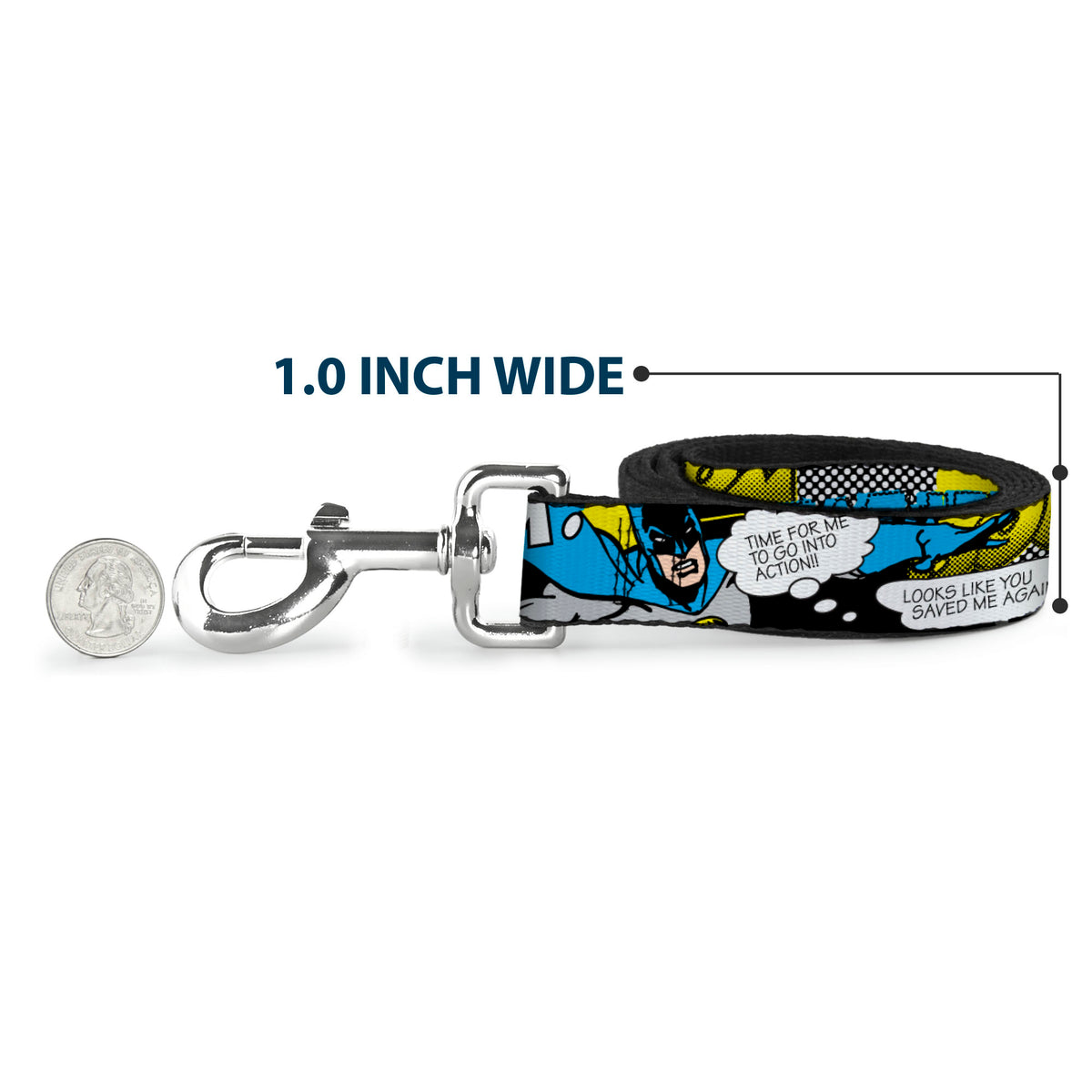 Dog Leash - Batman Scene1 Dog Leashes DC Comics