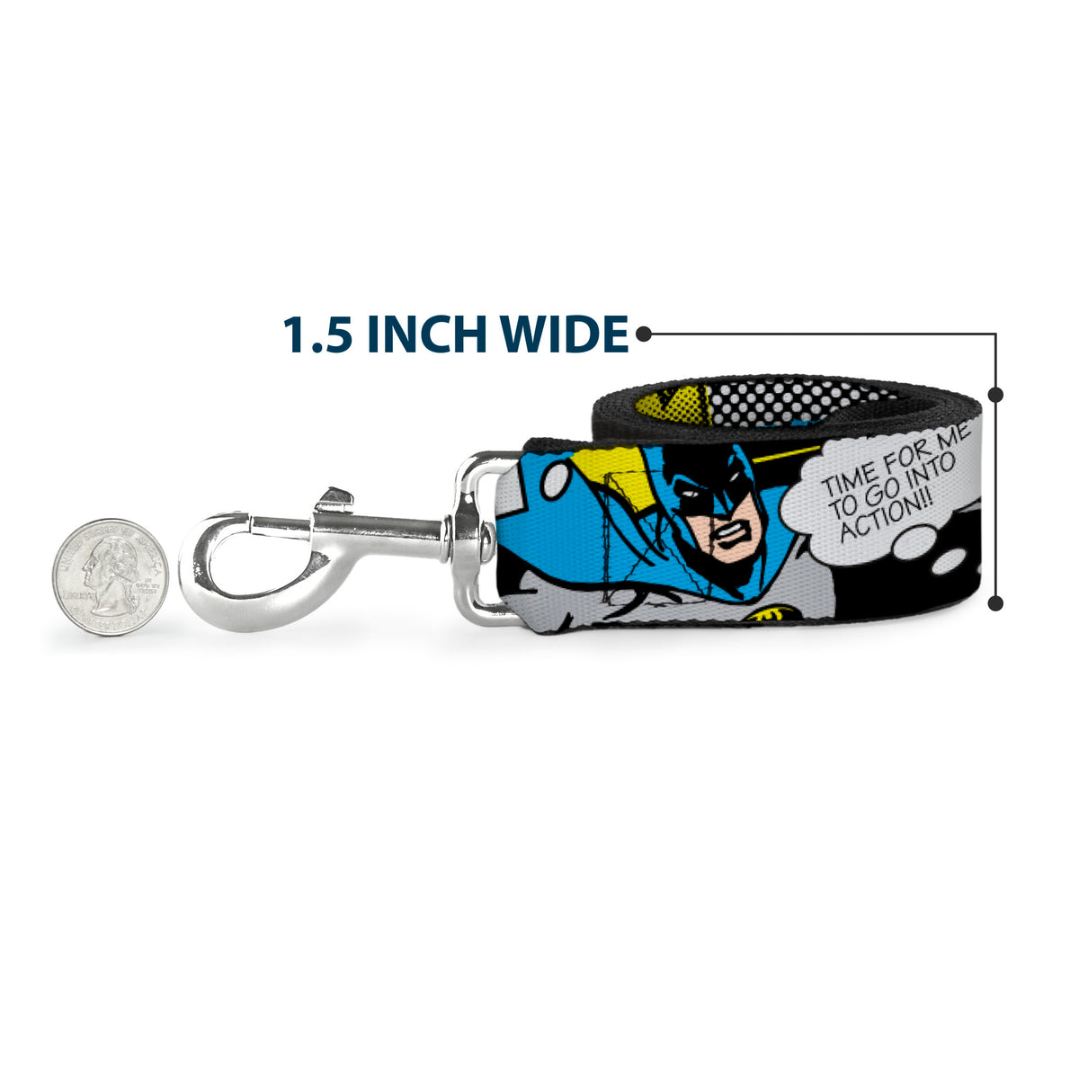 Dog Leash - Batman Scene1 Dog Leashes DC Comics