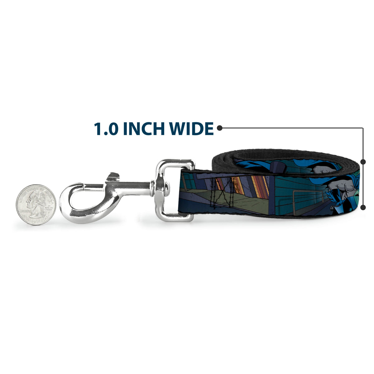 Dog Leash - Batman Battling Villains in Tunnel Dog Leashes DC Comics