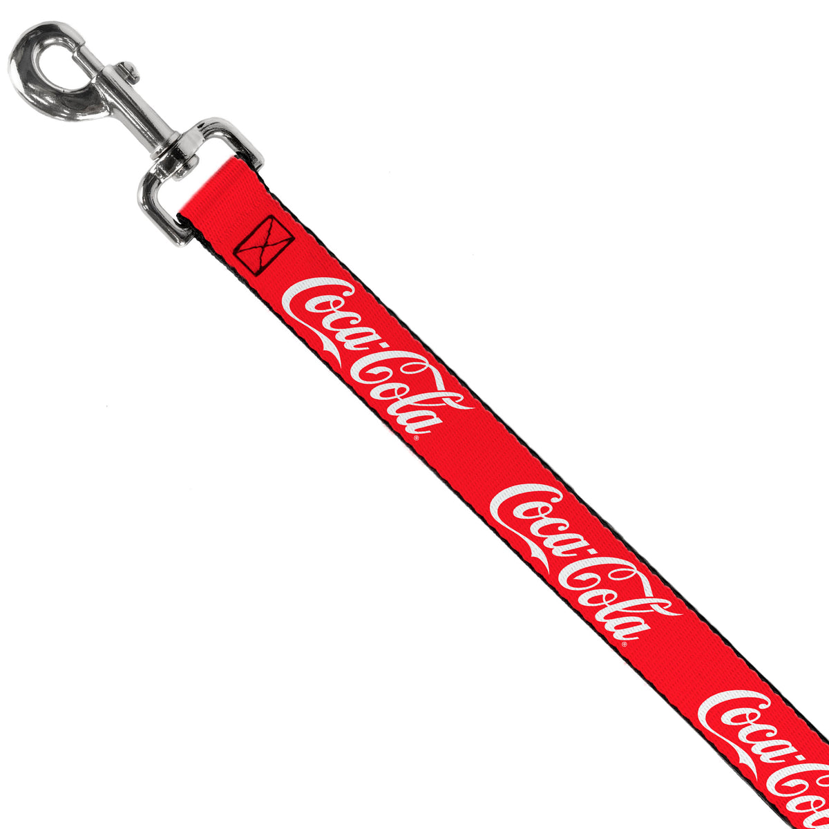 Dog Leash - COCA-COLA Script Logo Red/White Dog Leashes Coca-Cola