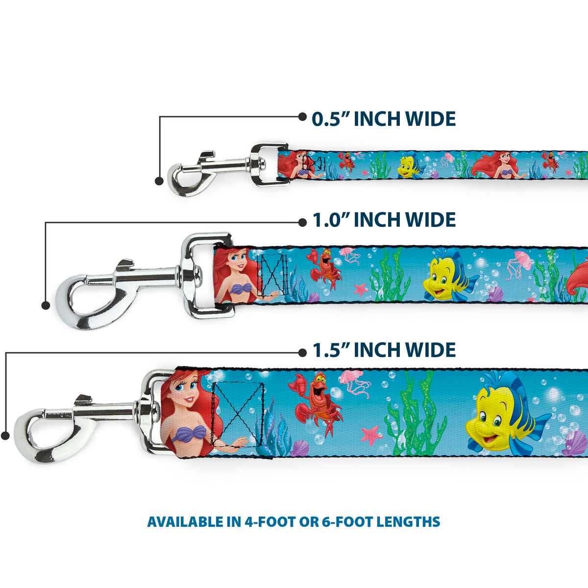 Dog Leash - Sleeping Beauty & Prince Scenes Dog Leashes Disney