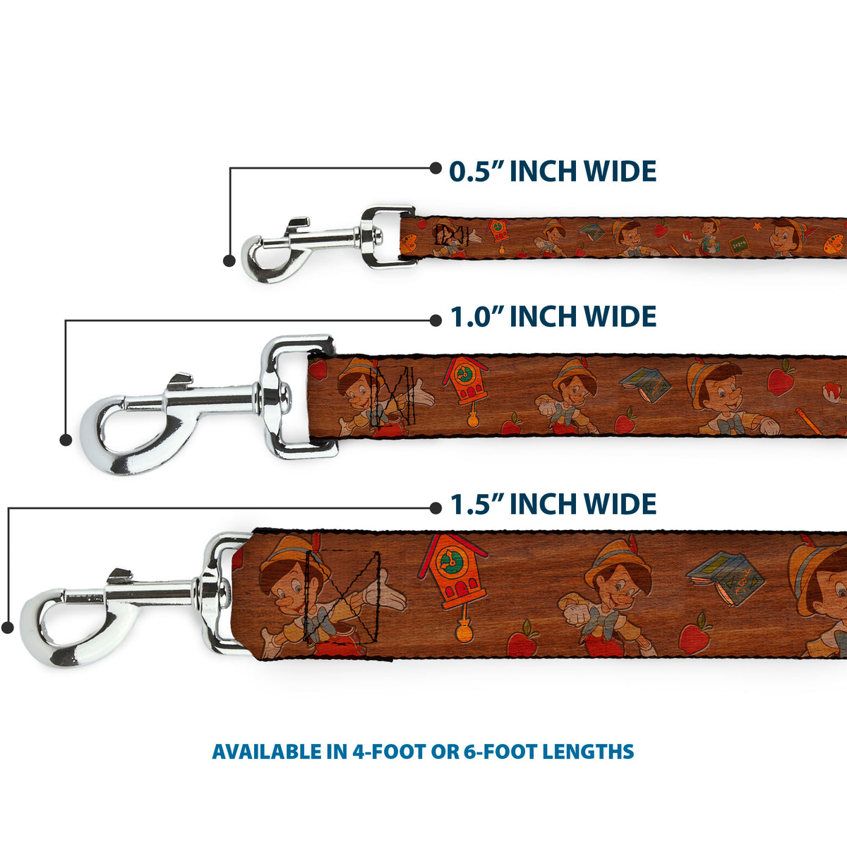 Dog Leash - PINOCCHIO/Jiminy Cricket Workshop Tools Dog Leashes Disney