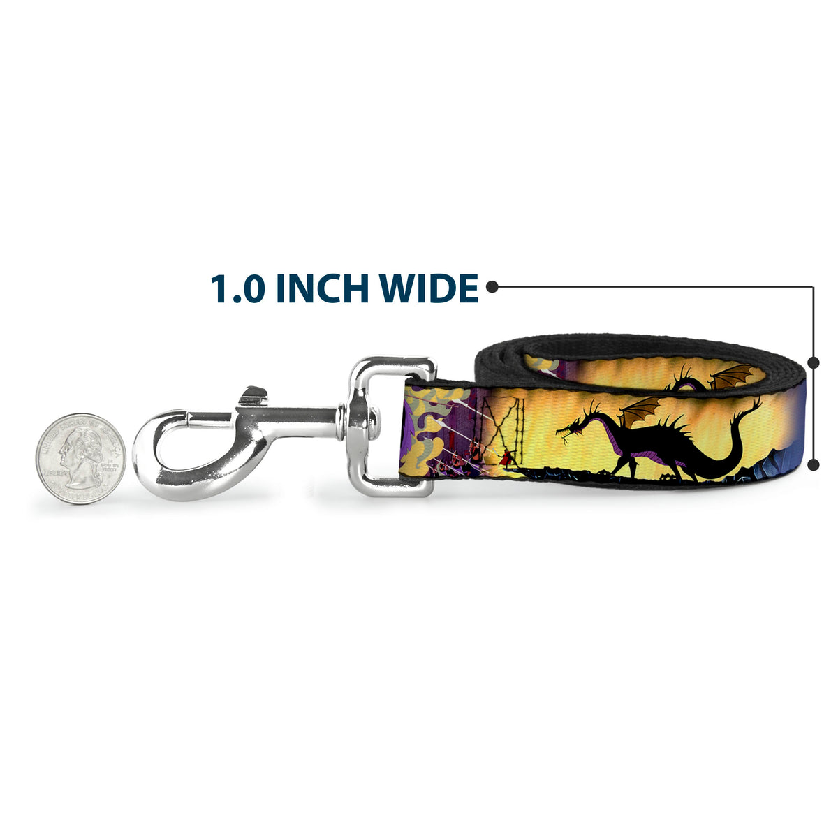 Dog Leash - Maleficent Poses Dog Leashes Disney