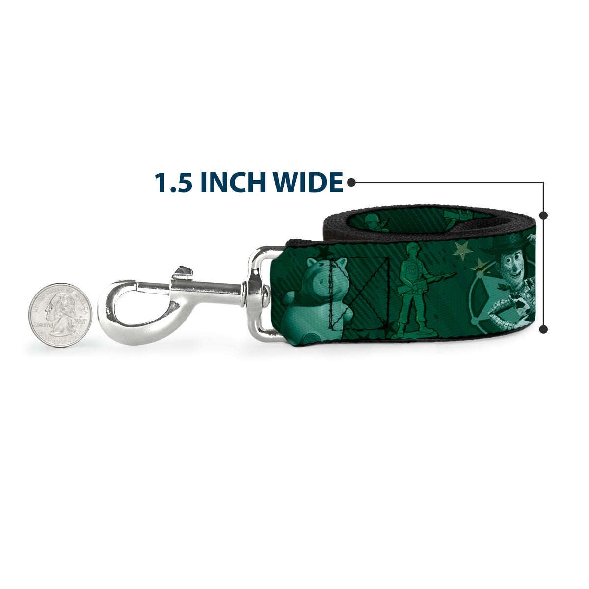 Dog Leash - Woody & Friends KEEP CALM & REACH FOR THE SKY Blues Dog Leashes Disney