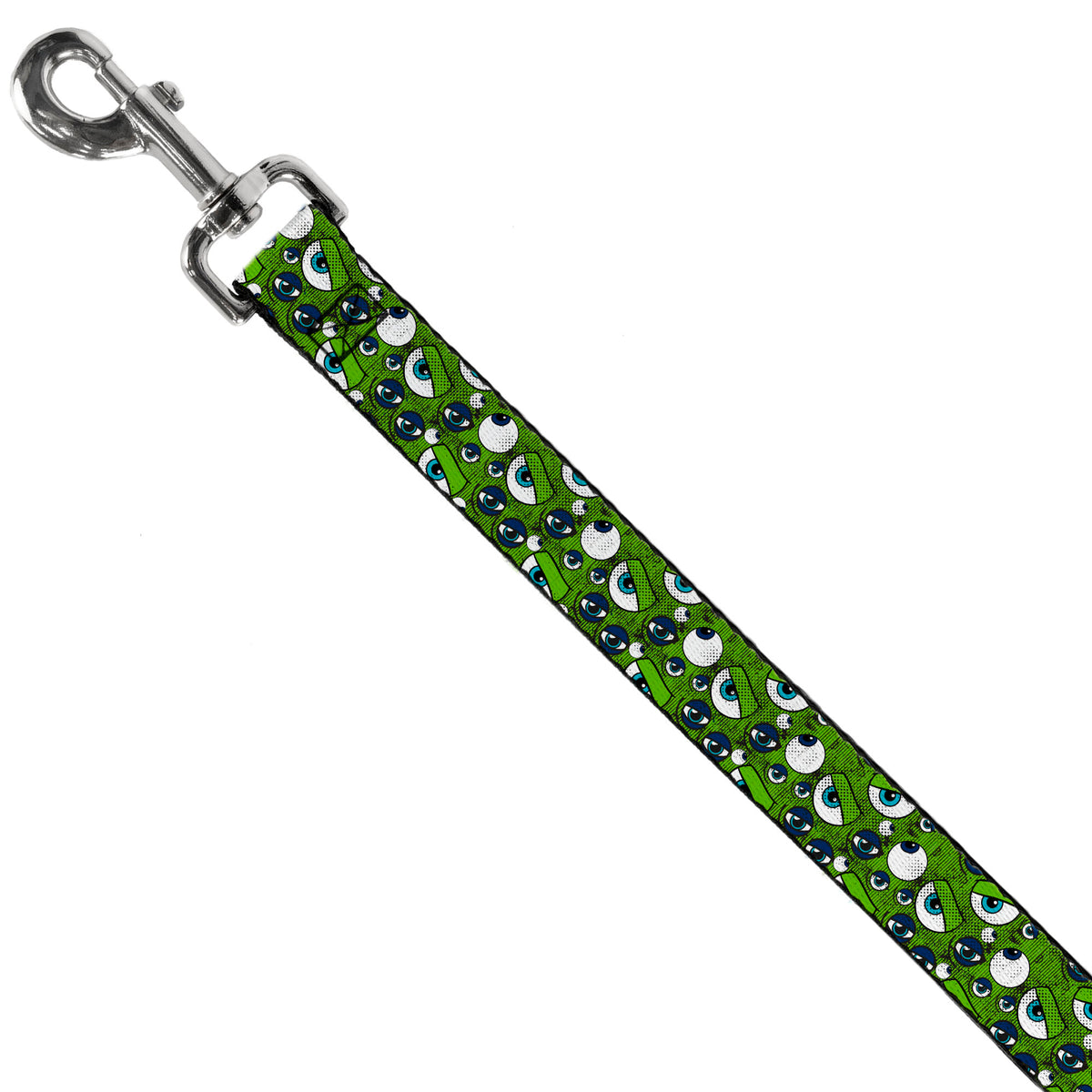 Dog Leash - Monsters Inc. Eye Collage Weathered Greens/Blues Dog Leashes Disney