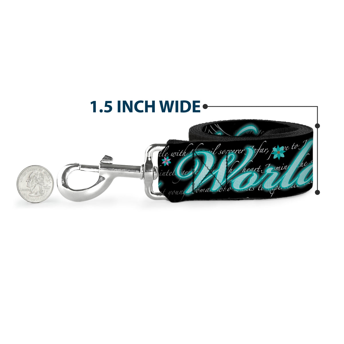 Dog Leash - Aladdin A WHOLE NEW WORLD/Story Script Dog Leashes Disney