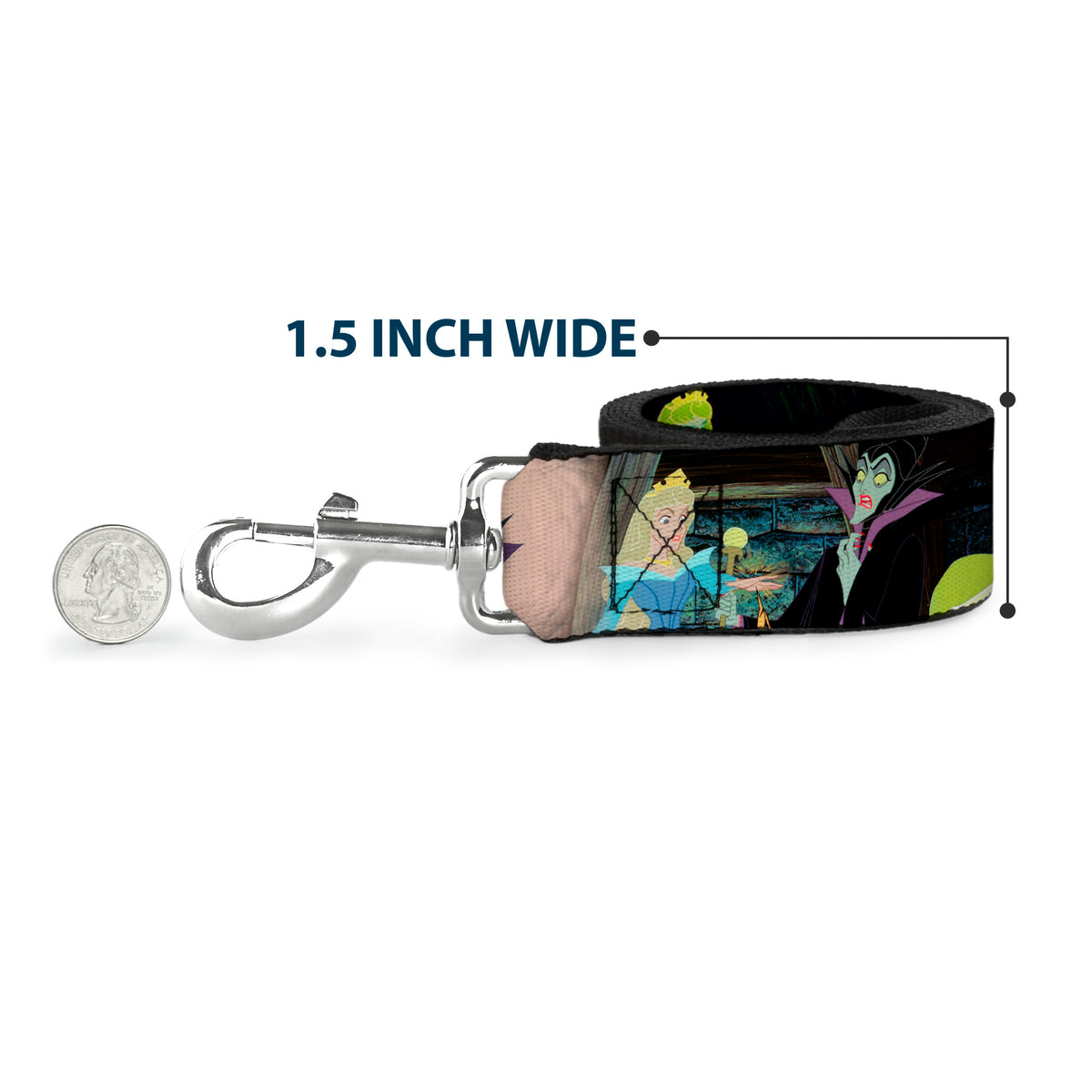 Dog Leash - Princess Aurora & Maleficent Scenes Dog Leashes Disney